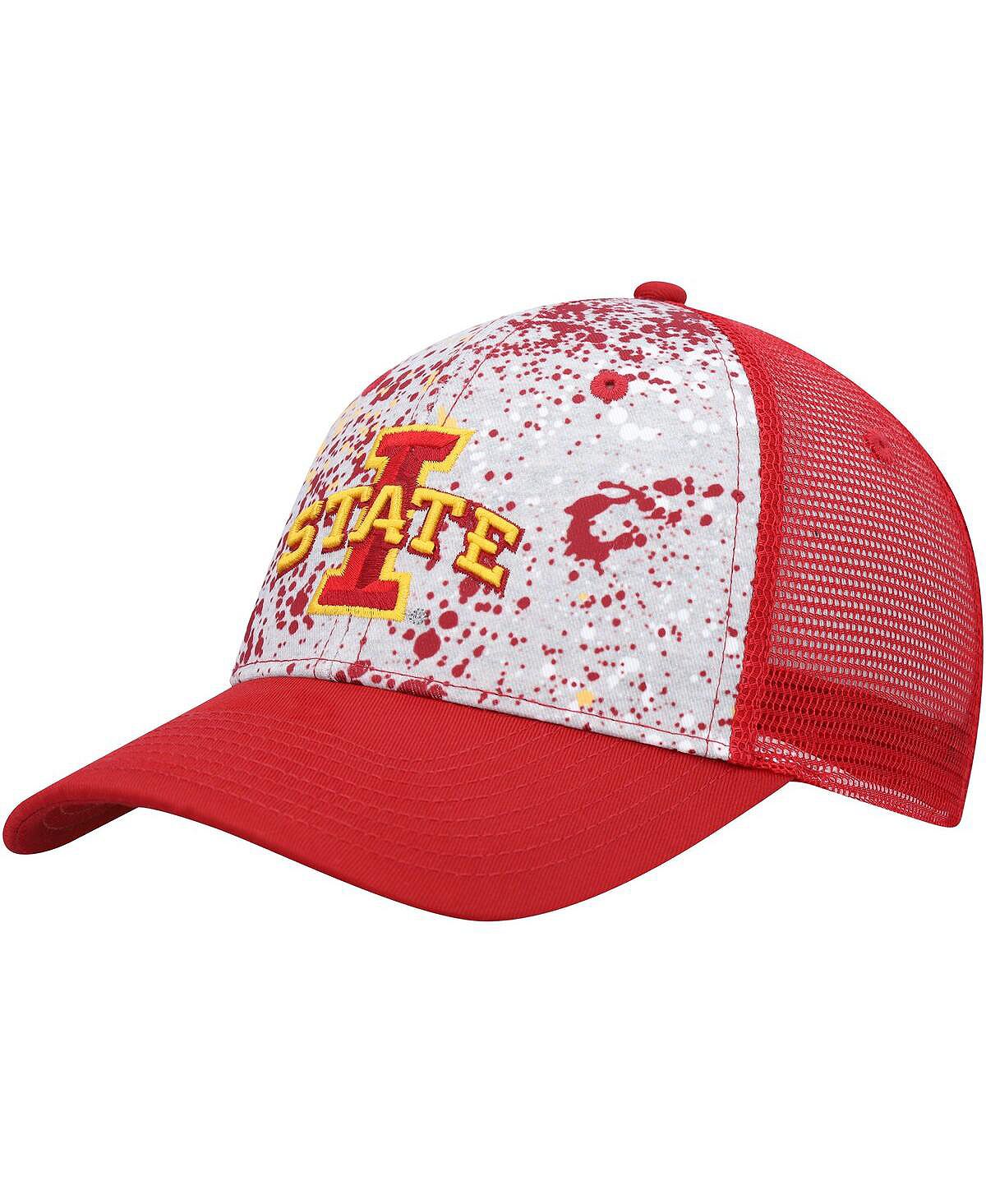 

Мужская серая кепка Cardinal Iowa State Cyclones Love Fern Trucker Snapback Colosseum