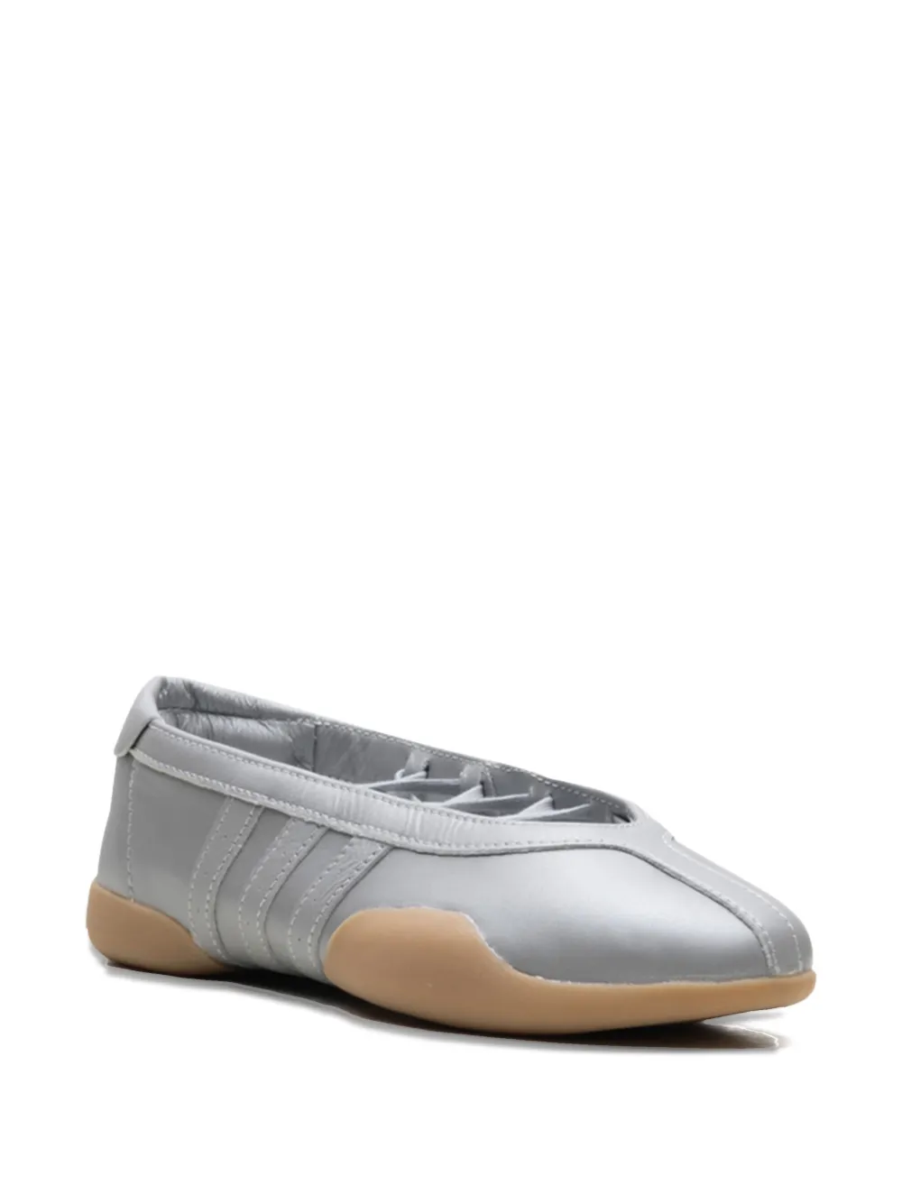 Кроссовки Taekwondo Mei Ballet "Silver Metallic/Silver Metallic/Gum" Adidas, серый — фото 2