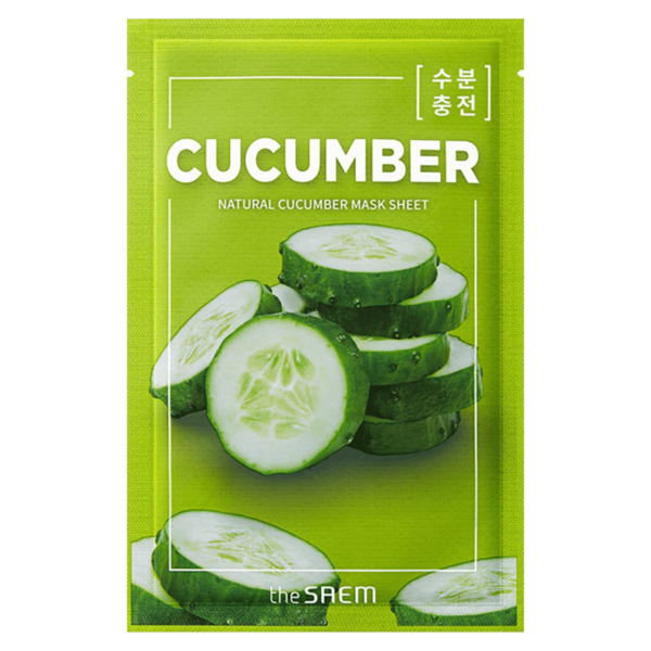 

Тканевая маска для лица, 21 мл The Saem Cucumber