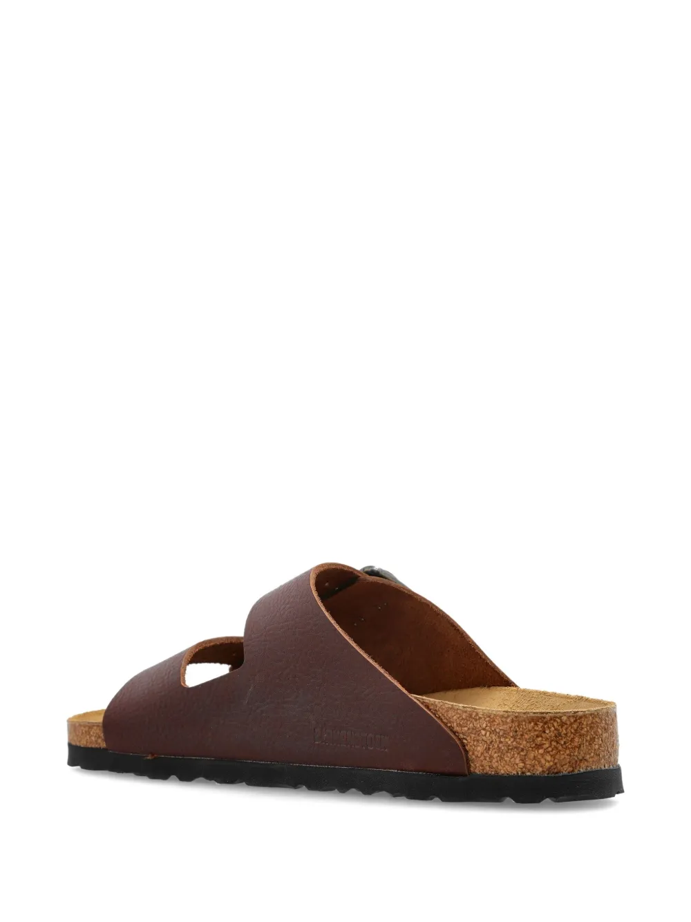 Кожаные сандалии Arizona с двумя пряжками Birkenstock, коричневый — фото 2