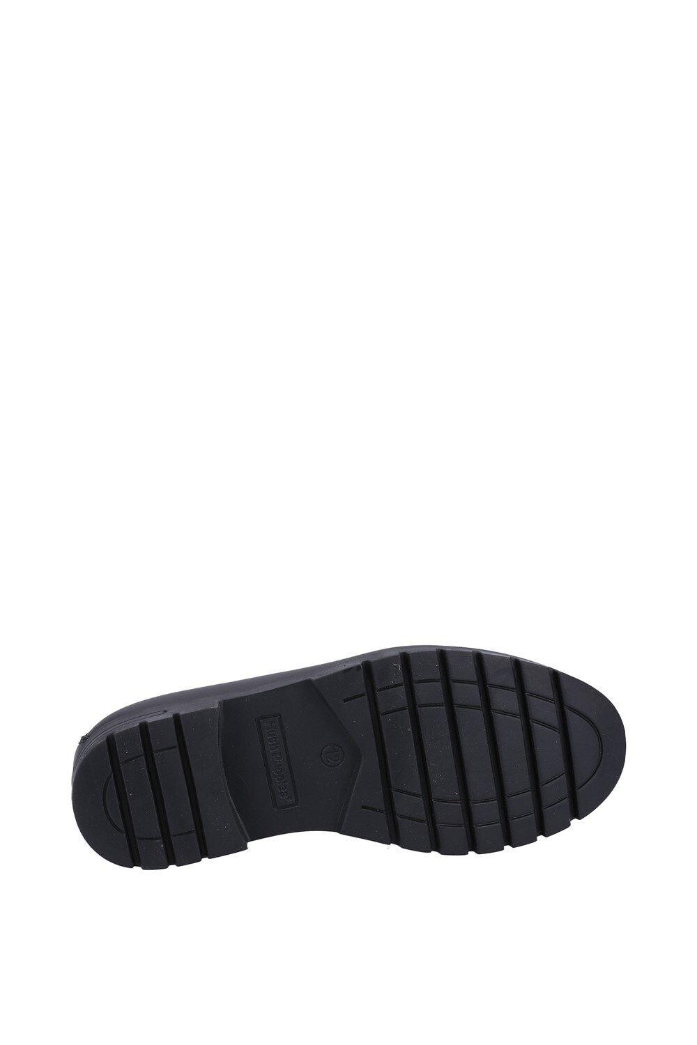 'Hazel Loafer SNR' Girls BTS FLFR Hush Puppies, черный — фото 3