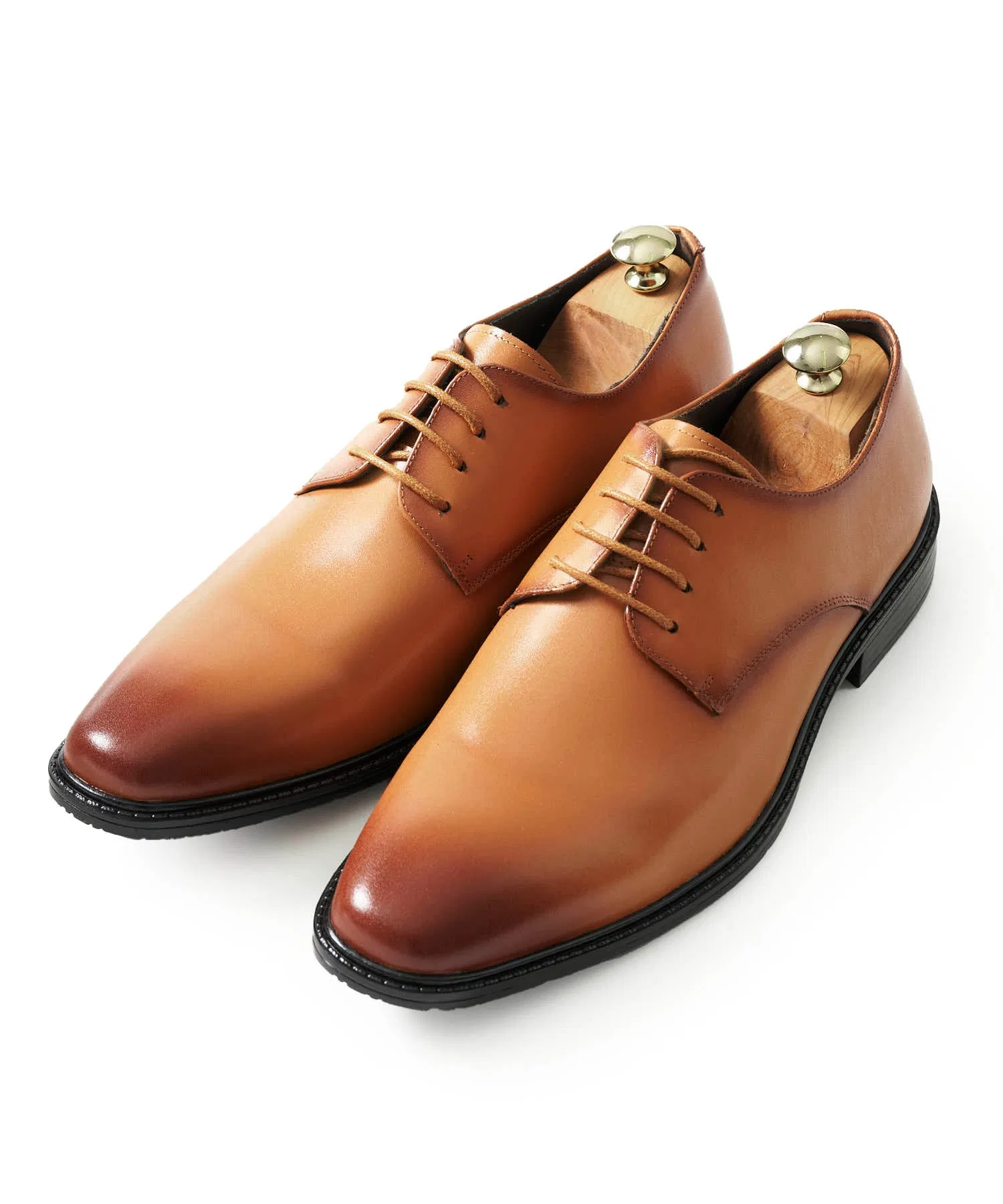 Мужские кожаные туфли TETE HOMME классические коричневые — фото 4