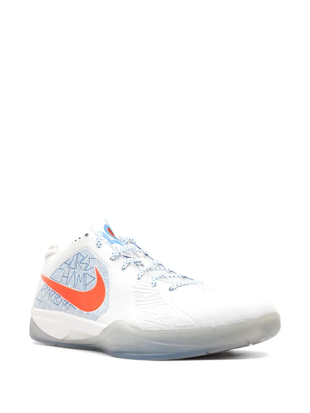 Кроссовки Zoom kd 3 ls с логотипом «забивной гол» Nike, белый — фото 2