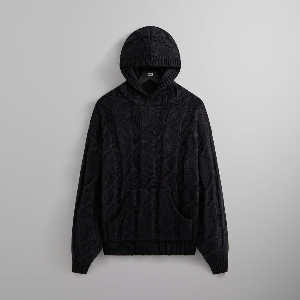 

Худи Kith Knit Elliot Hoodie, черный