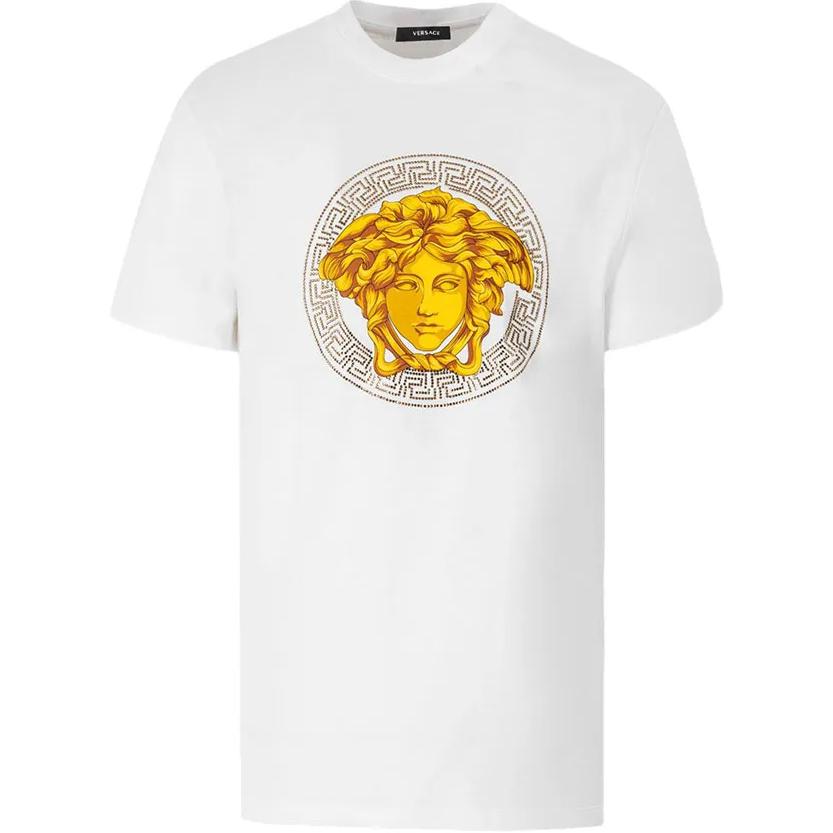 

Футболка с логотипом Medusa VERSACE, белый