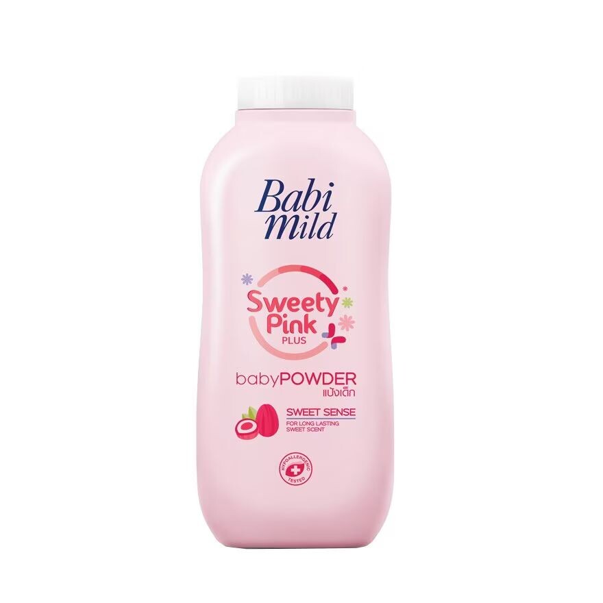 

Babimild Детская присыпка Babi Mild Sweety Pink Plus 160 г, Pink