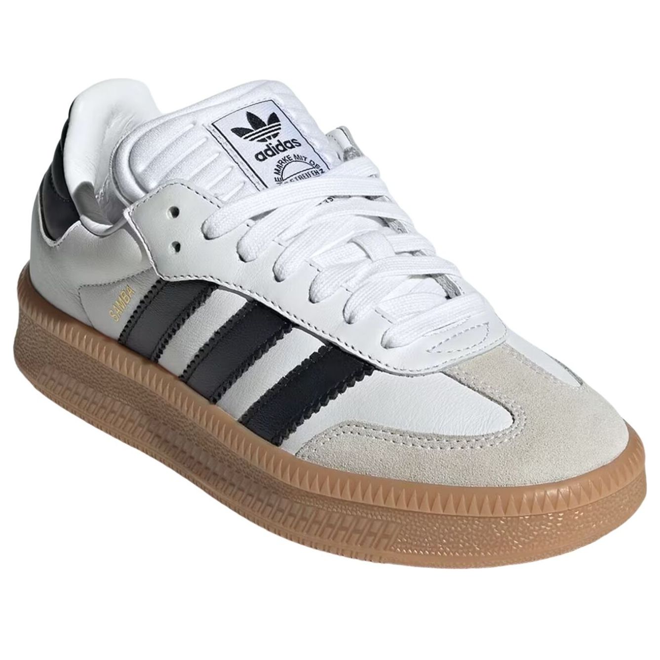 (GS) Adidas Samba XLG 'White Black Gum' — фото 2