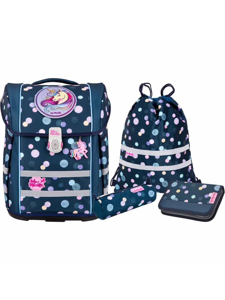 

McNeill Набор школьных сумок PERFECTO 5 предметов POLLY синего цвета