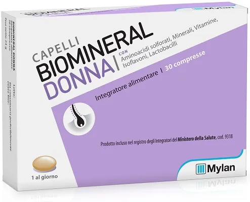 

Biomineral Woman 30 таблеток Подходит для менопаузы