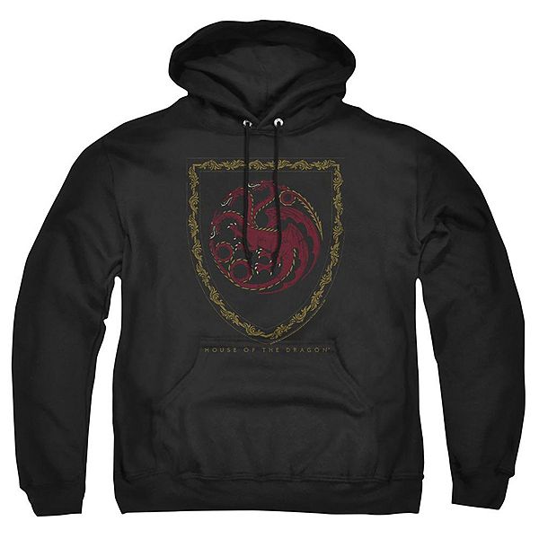 

Толстовка с капюшоном House of the Dragon Dragon Shield vintage dark adult Licensed Character
