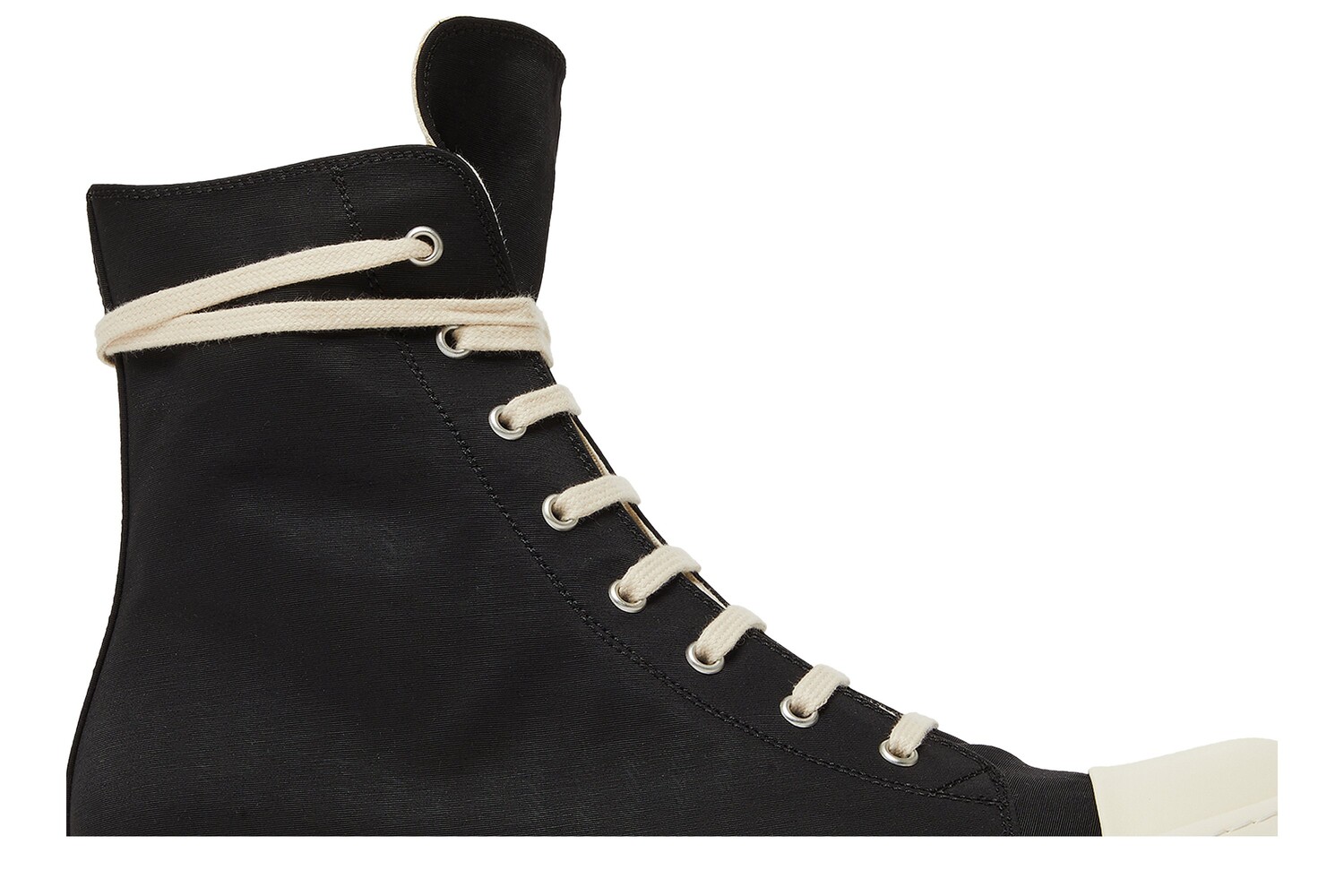Высокие кроссовки Rick Owens DRKSHDW Fogachine Cotton Nylon High, черный — фото 2