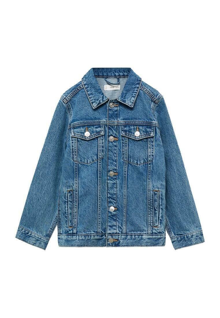 

Джинсовая куртка JOHN Mango Kids, синий