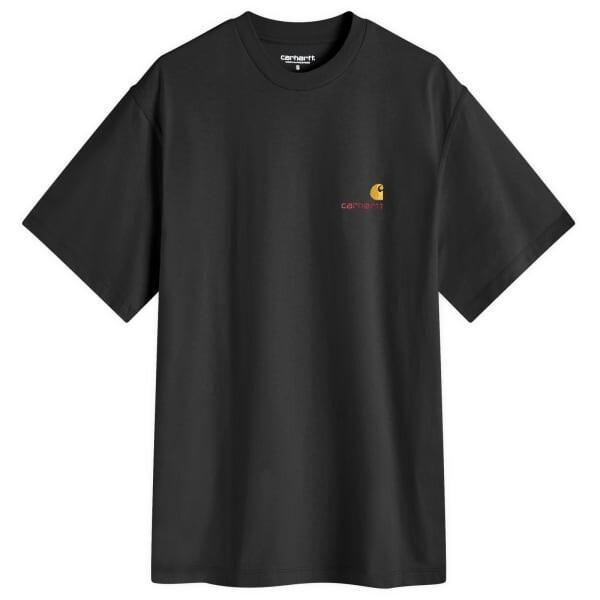 

Футболка с американским шрифтом Carhartt Wip, черный