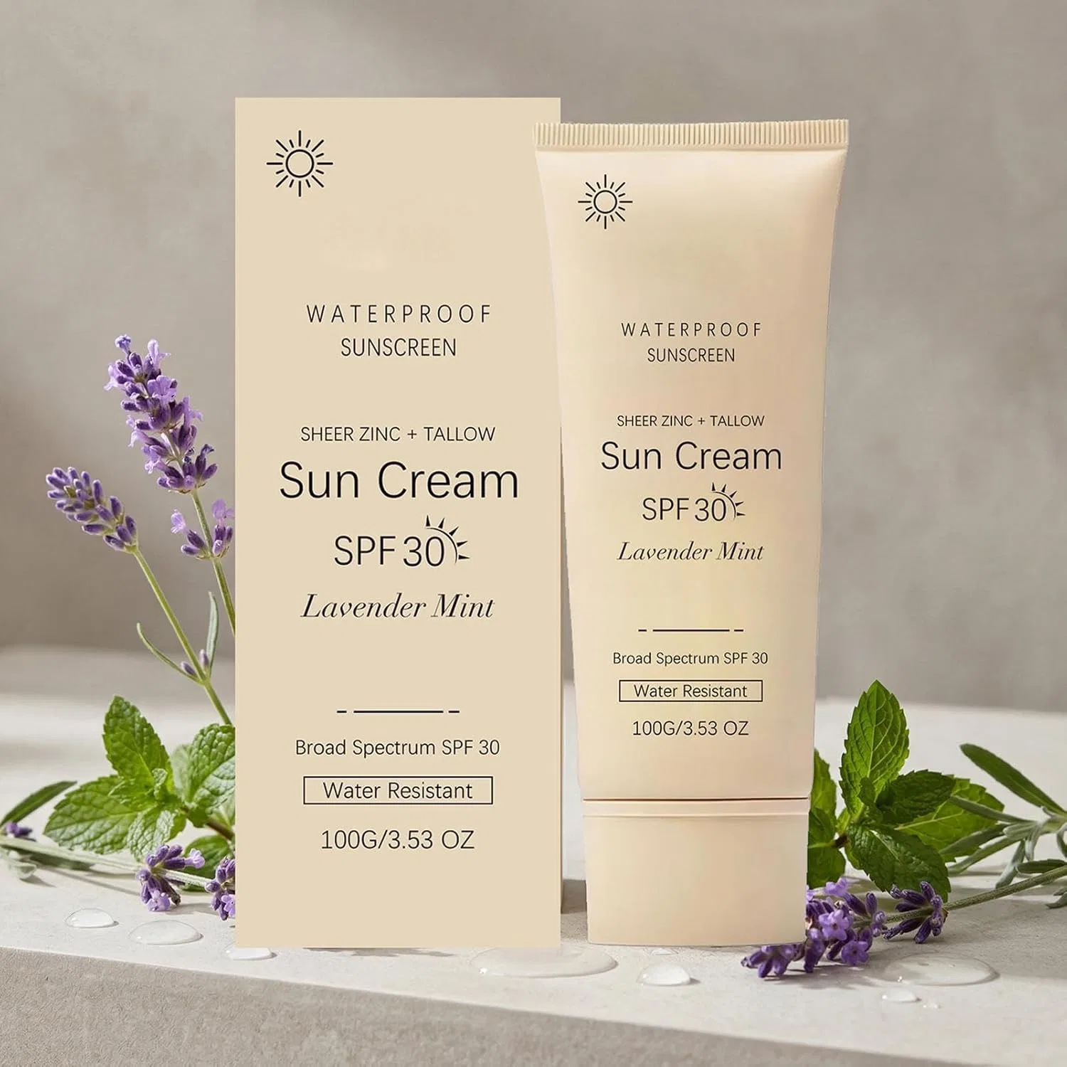 Солнцезащитный крем SPF30 для тела 100 г Generisch — фото 3