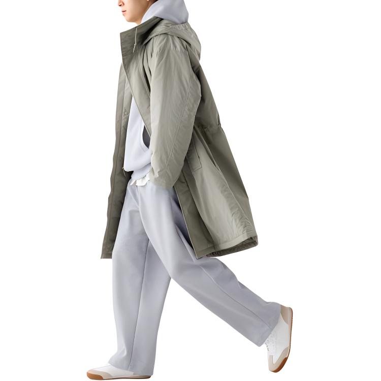 C Collection Вязаные спортивные штаны Унисекс 03 Серый UNIQLO — фото 3