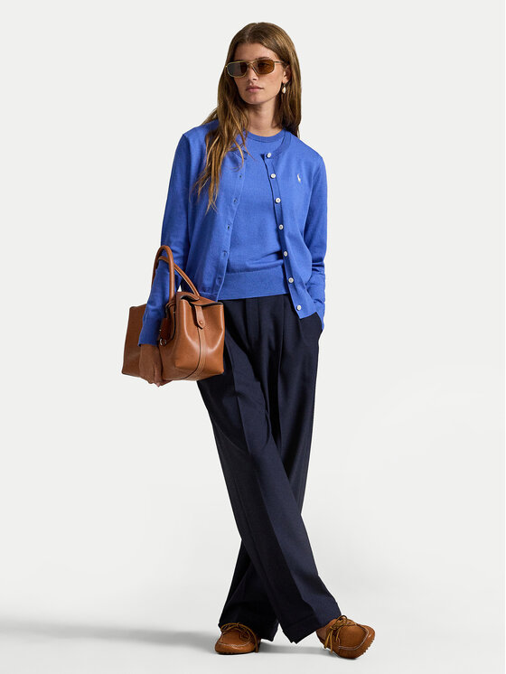 Футболка slim fit 211971872500 Polo Ralph Lauren, синий — фото 2
