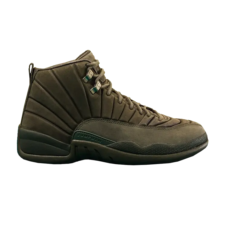 

Кроссовки Air Jordan PSNY x Air Jordan 12 Retro 'Milan' Friends and Family Sample, зеленый