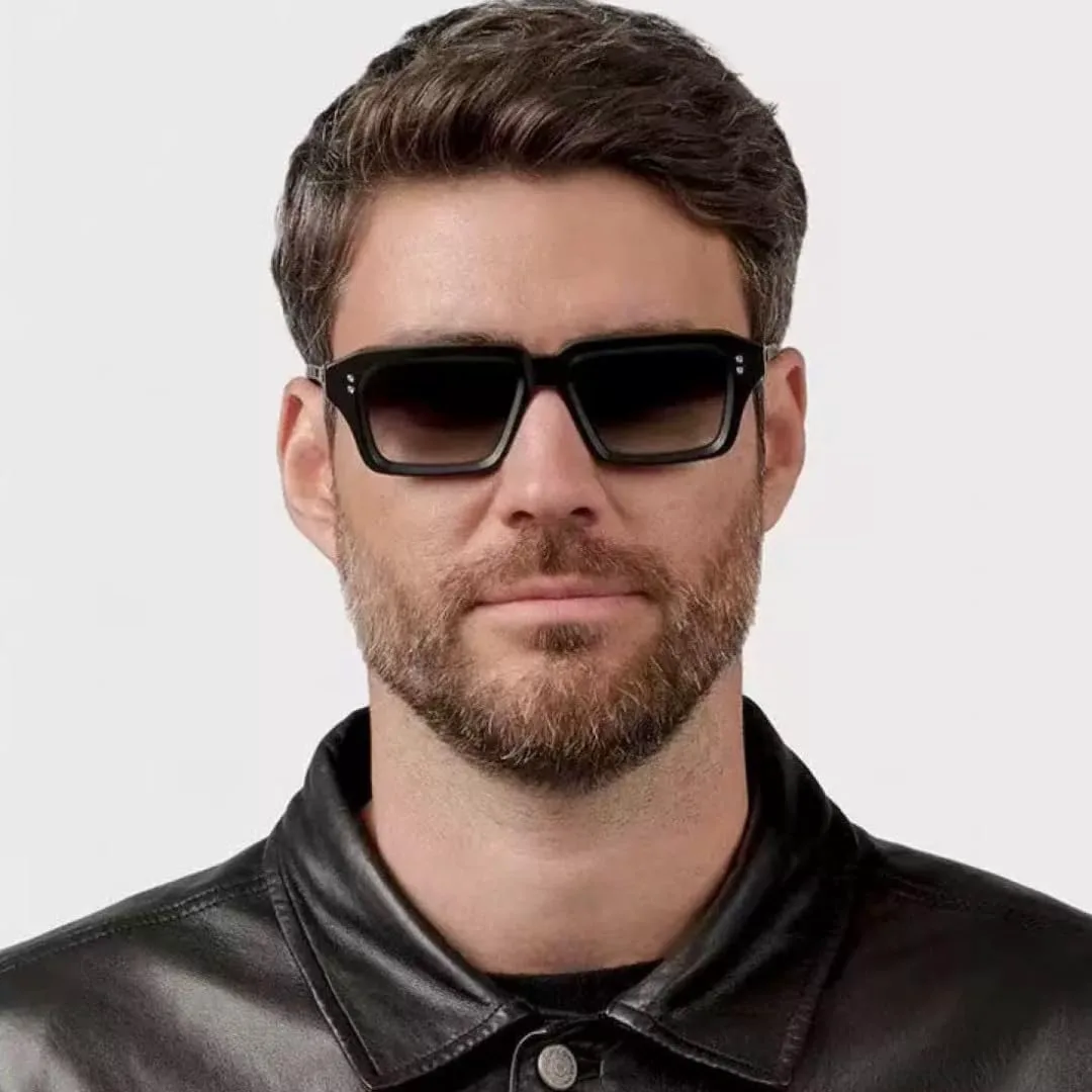 

Классические солнцезащитные очки с заклепками для женщин и мужчин, в винтажном панк-стиле, популярные для активного отдыха и вождения TVTBBVV, Green Clear