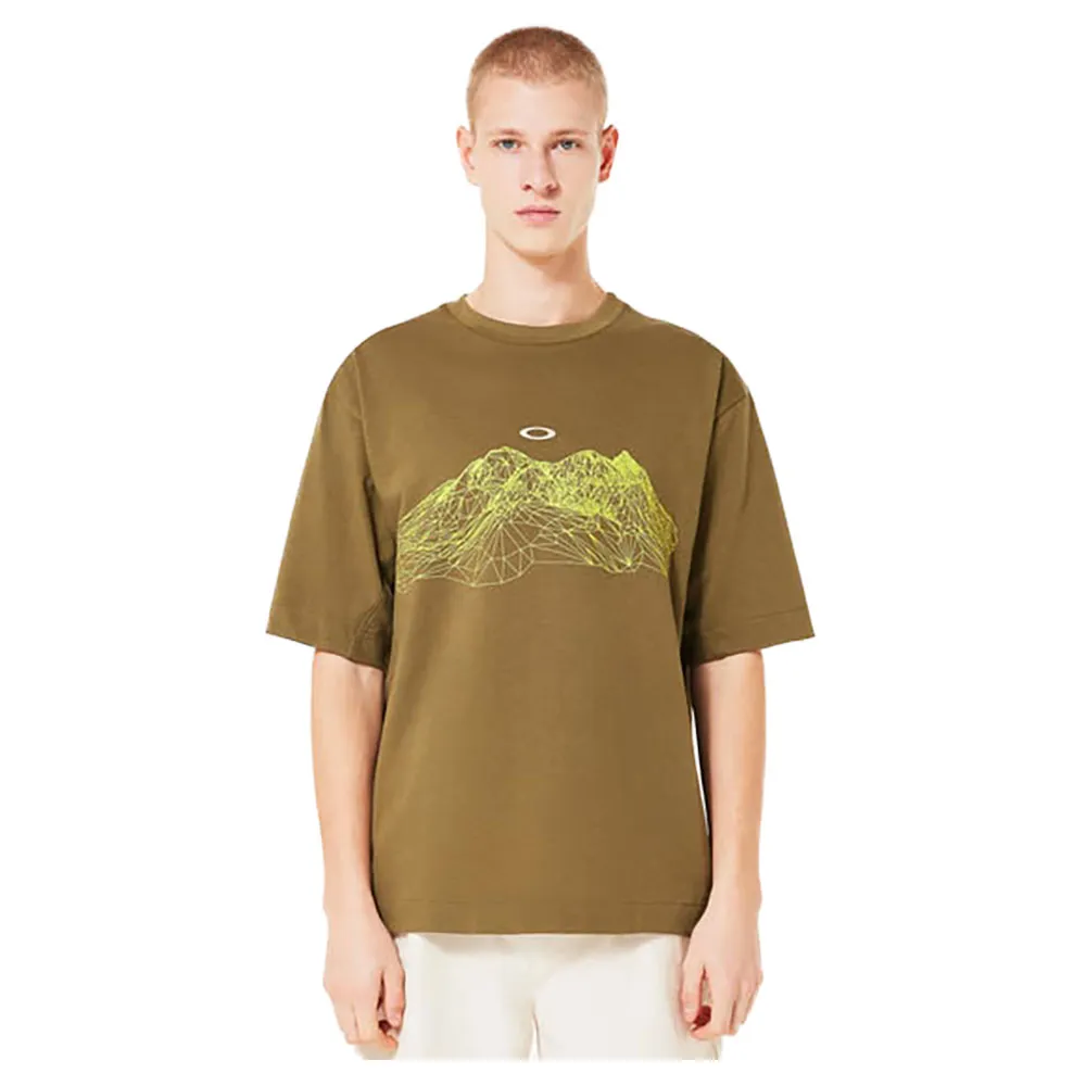 

Футболка с коротким рукавом Oakley Wired mtn scape, зеленый