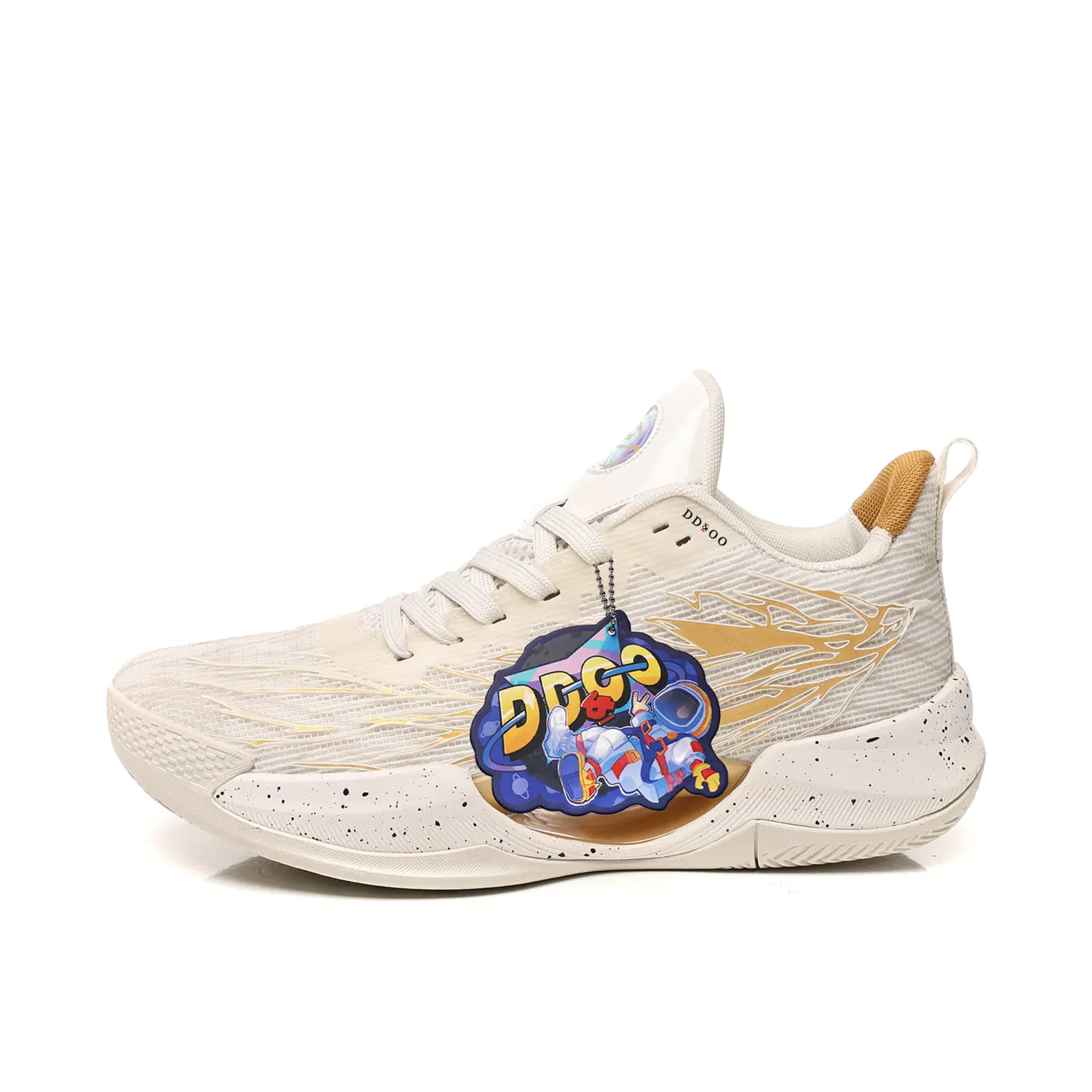 

Абразивостойкие баскетбольные кроссовки Low top Unisex DD&OO, белый