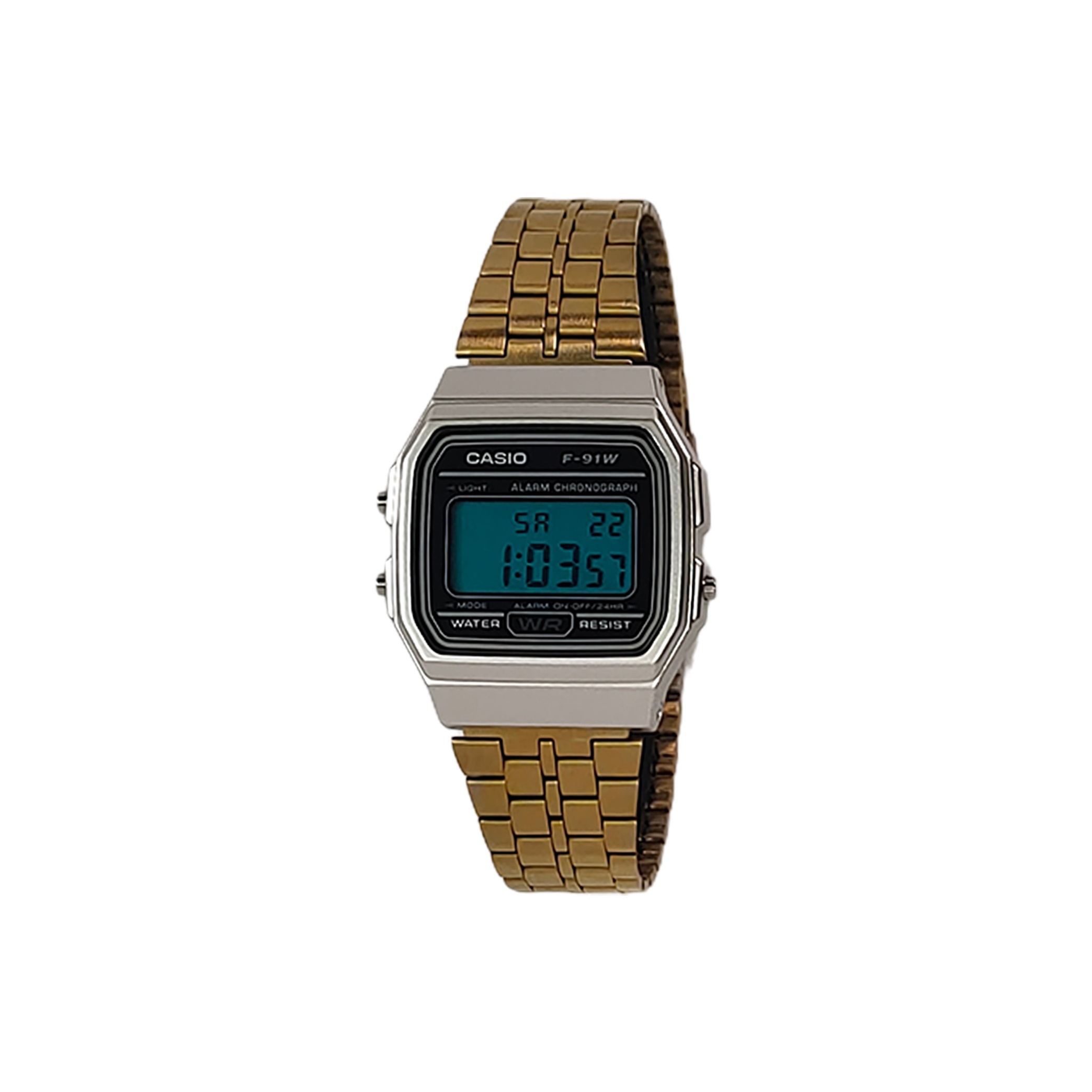 

CASIO Часы Retrofit Series Quartz Movement Stainless Steel Strap Watch Men's Watch Black Dial