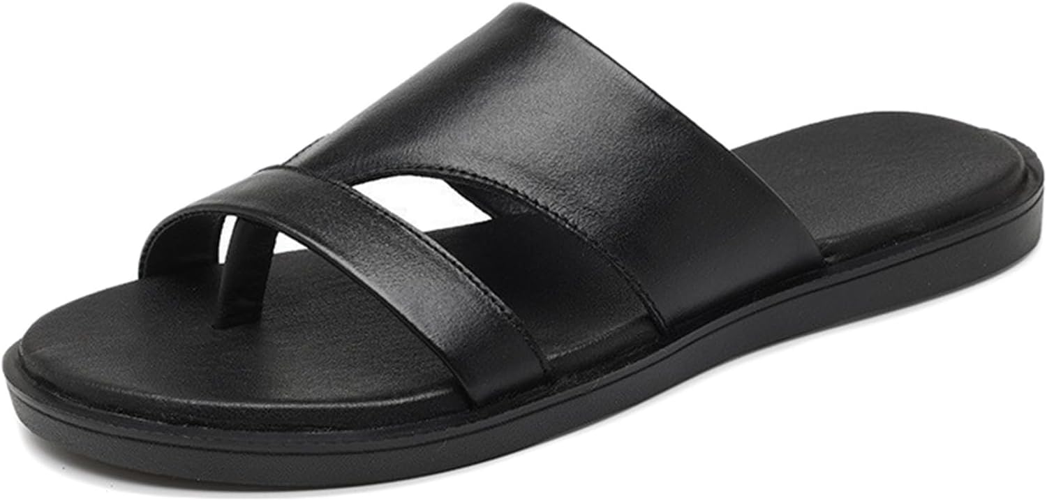 

Мужские слипоны с поддержкой свода стопы, летние пляжные сандалии при вальгусной деформации, удобные ортопедические шлепанцы при плантарном фасциите Wcxty, черный