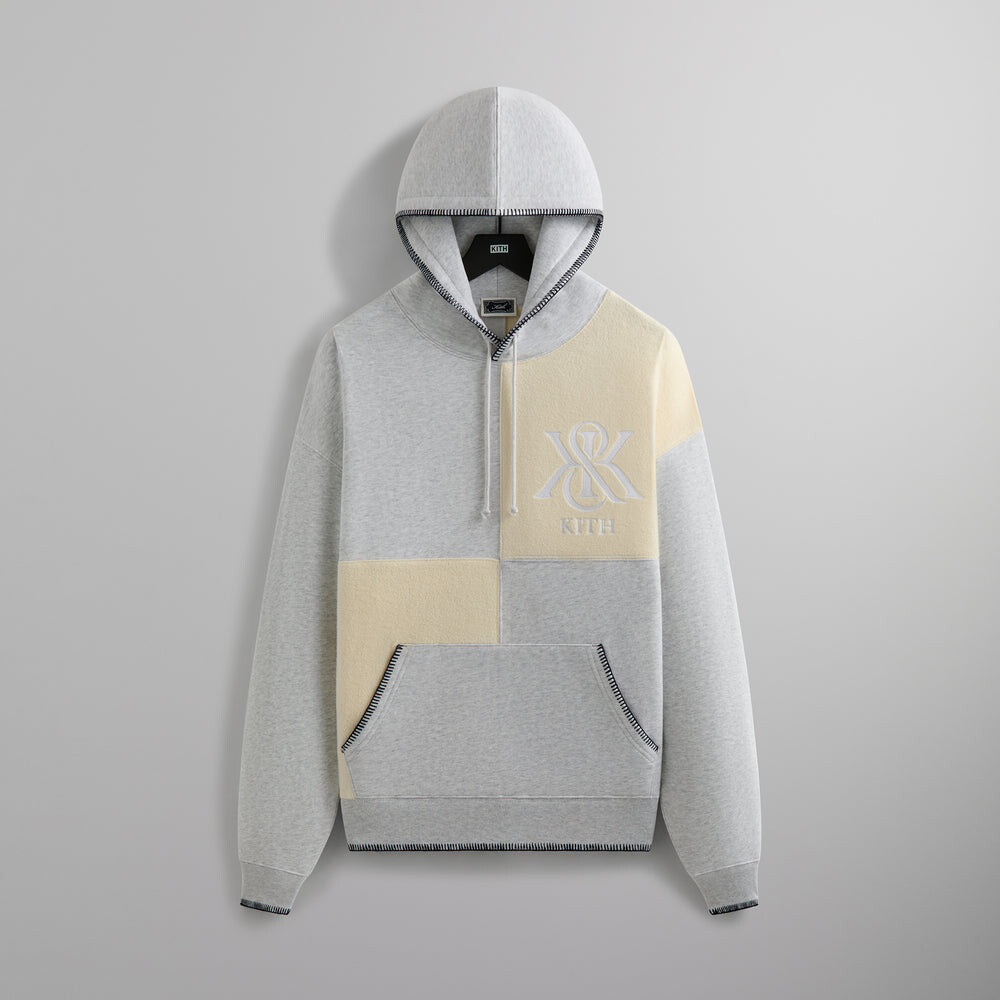 

Худи Kith Panelled Nelson Hoodie, светло-зеленый