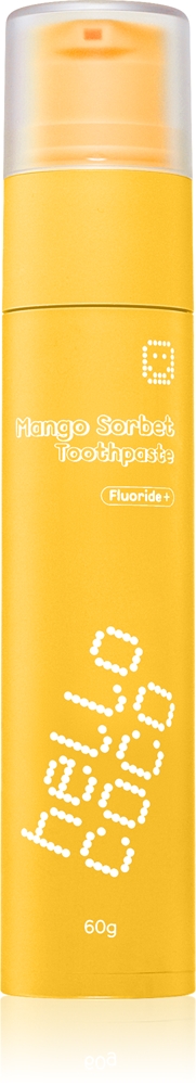 

Зубная паста с манговым сорбетом, органическая зубная паста Hello Coco, 60 гр