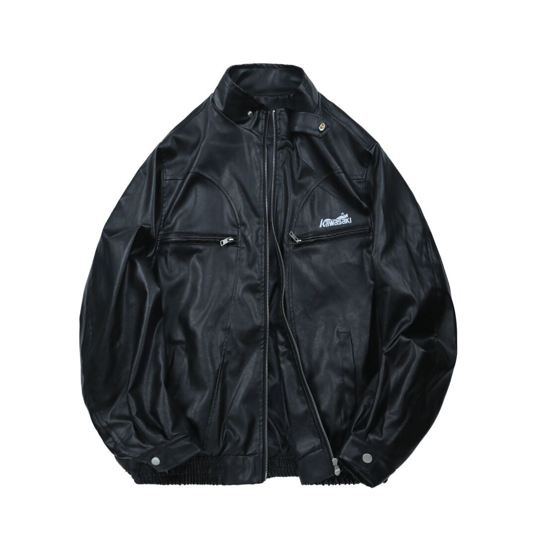 

Кожаная куртка унисекс Kawasaki, цвет Coffee