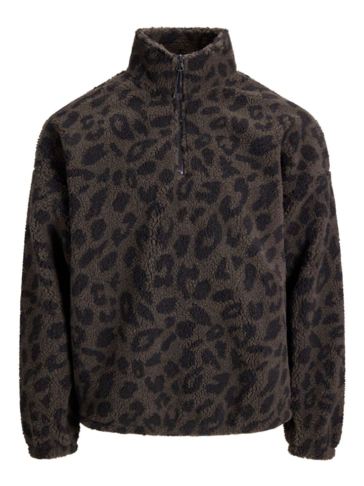 

Флисовая толстовка цвета Асфальт Jack & Jones