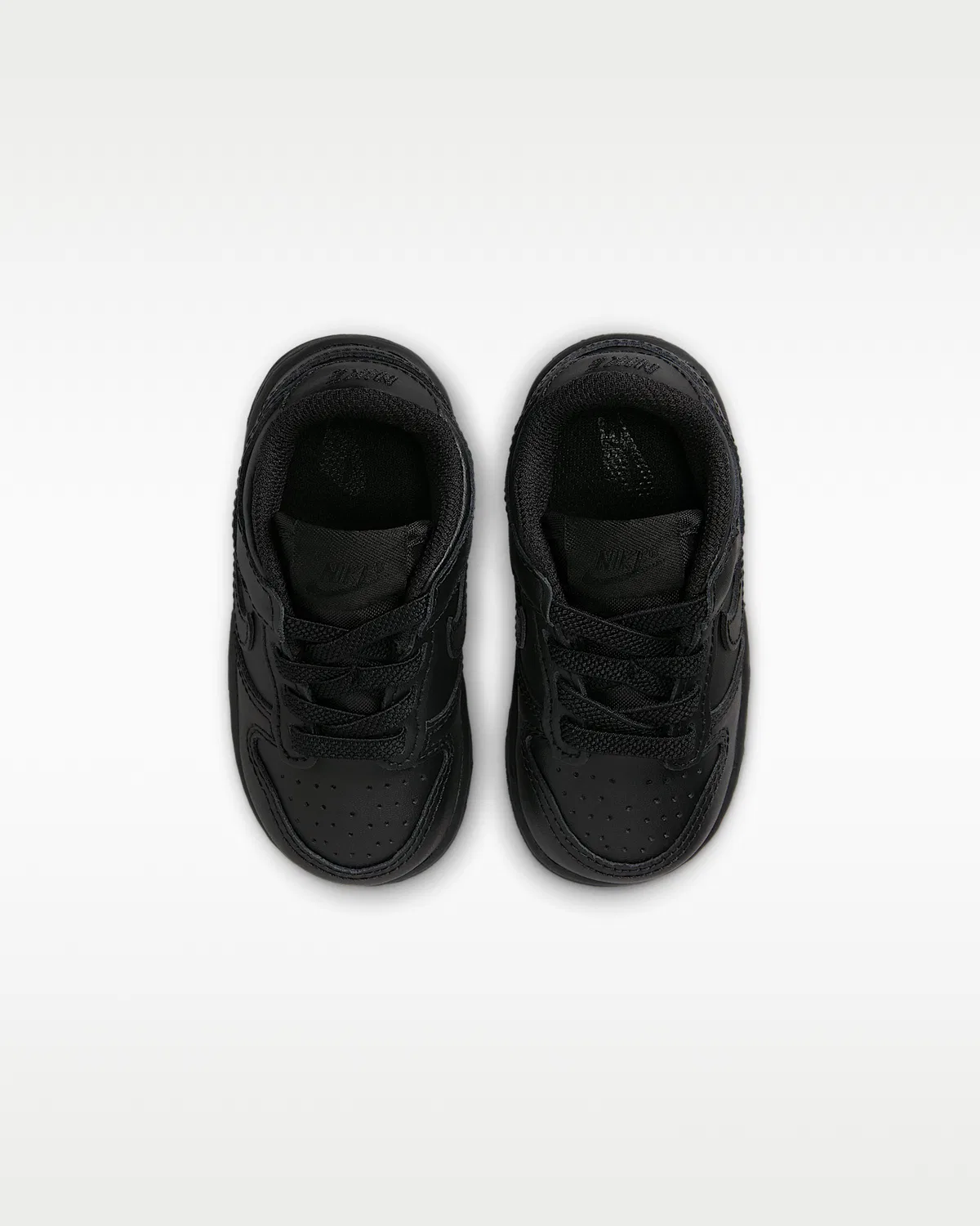 Кроссовки Nike Dunk Low для малышей, Black/Black/Black — фото 4