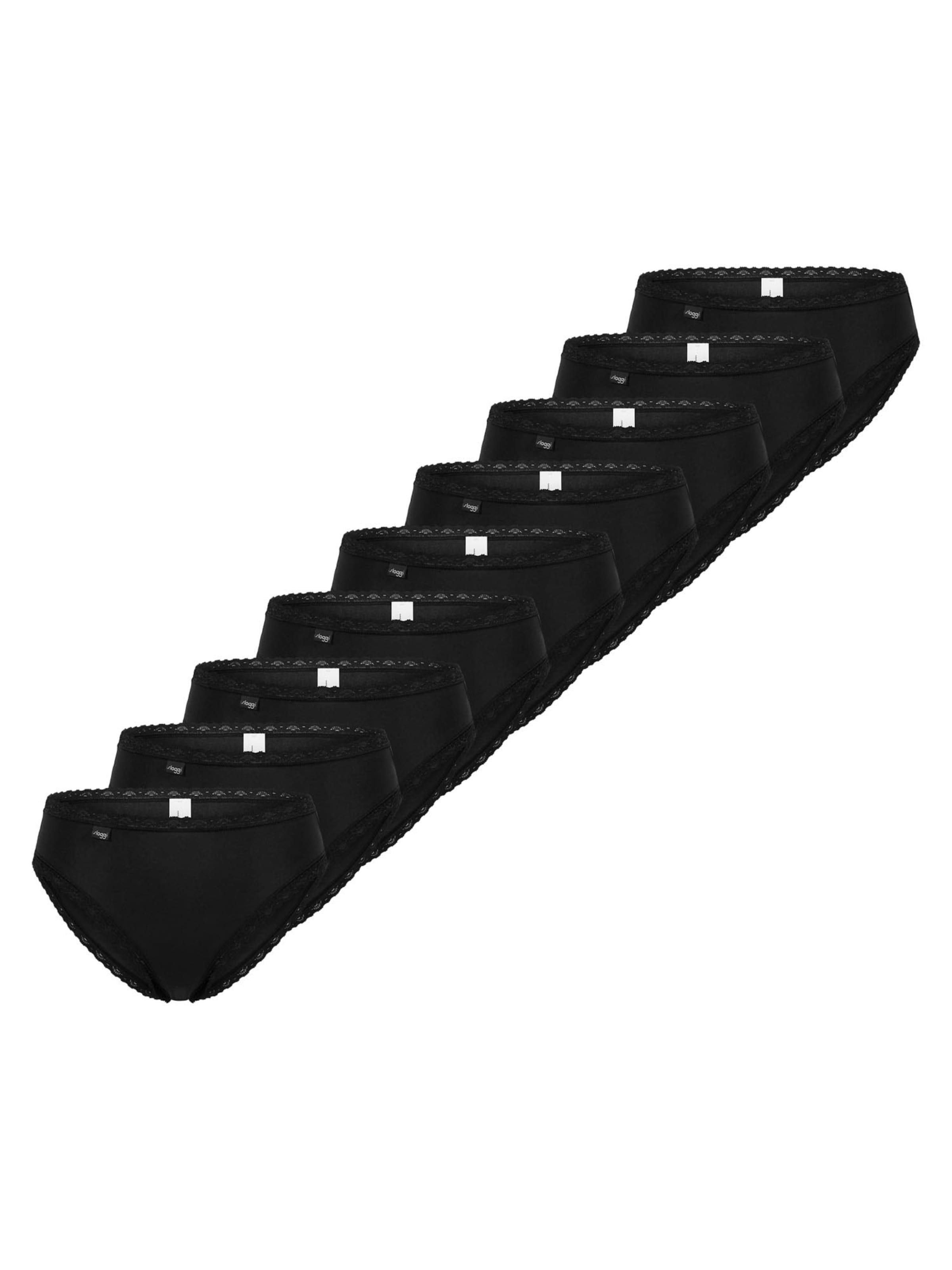 

SLOGGI Трусики '24/7 Cotton Lace' в цвете Black