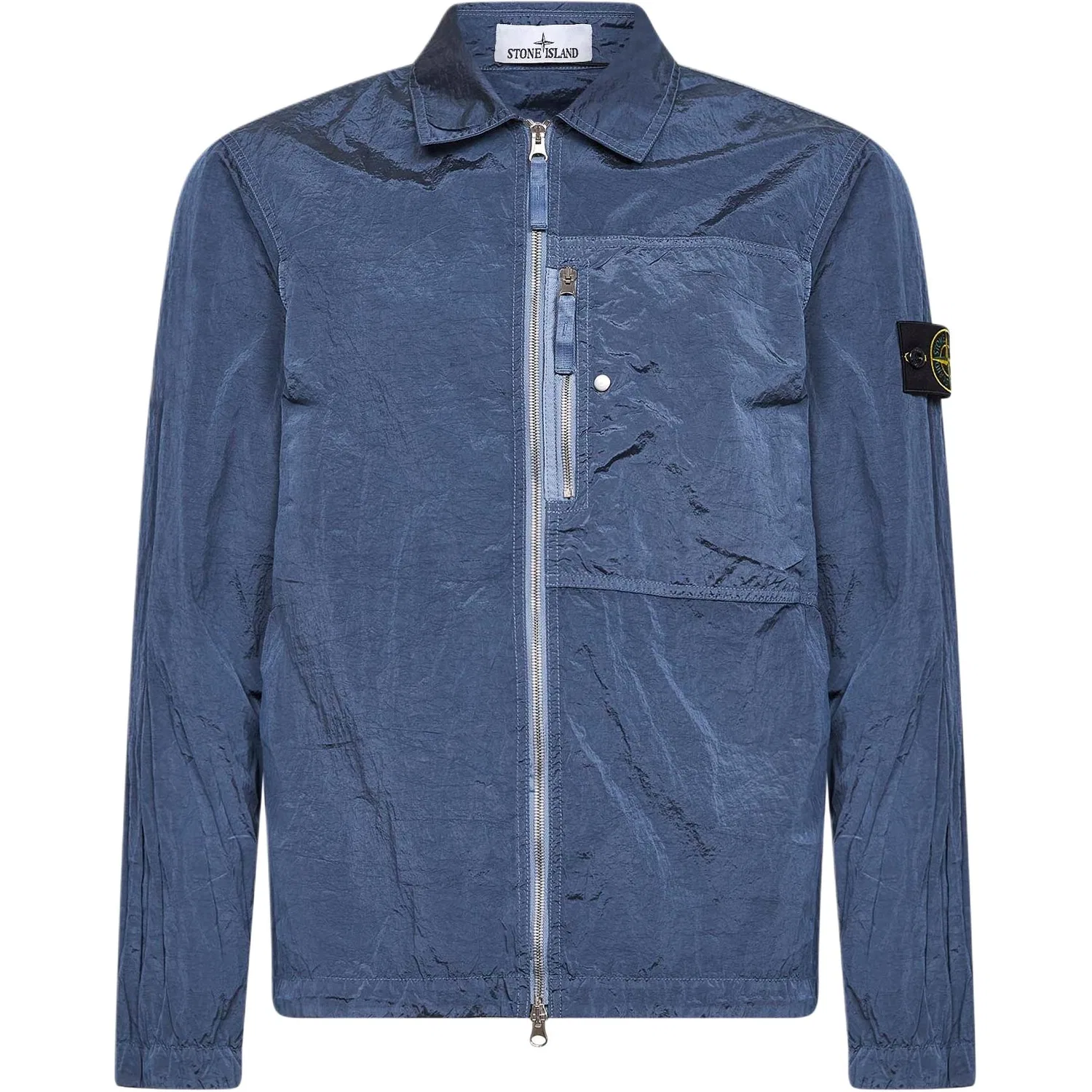 Рубашка с нагрудным карманом STONE ISLAND, Air Force Blue