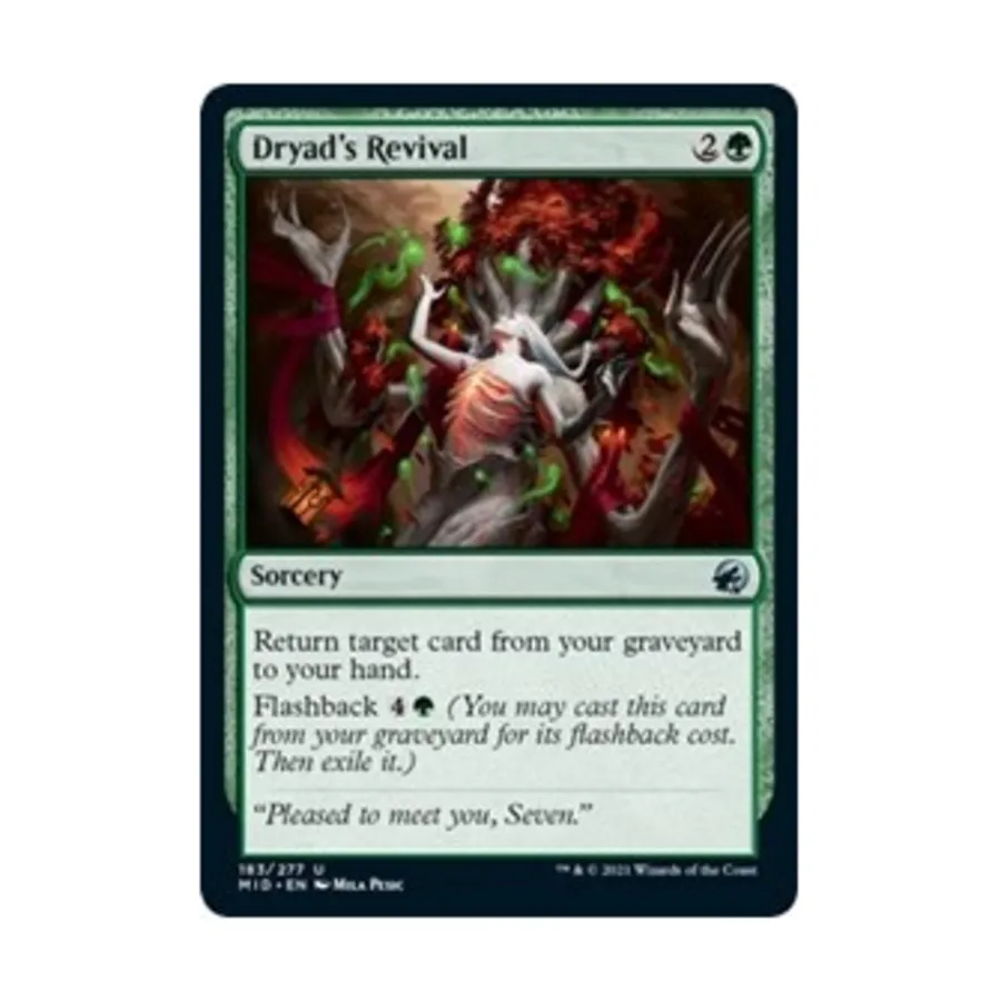 

CCG Возрождение дриады (U), MTG - Innistrad - Midnight Hunt