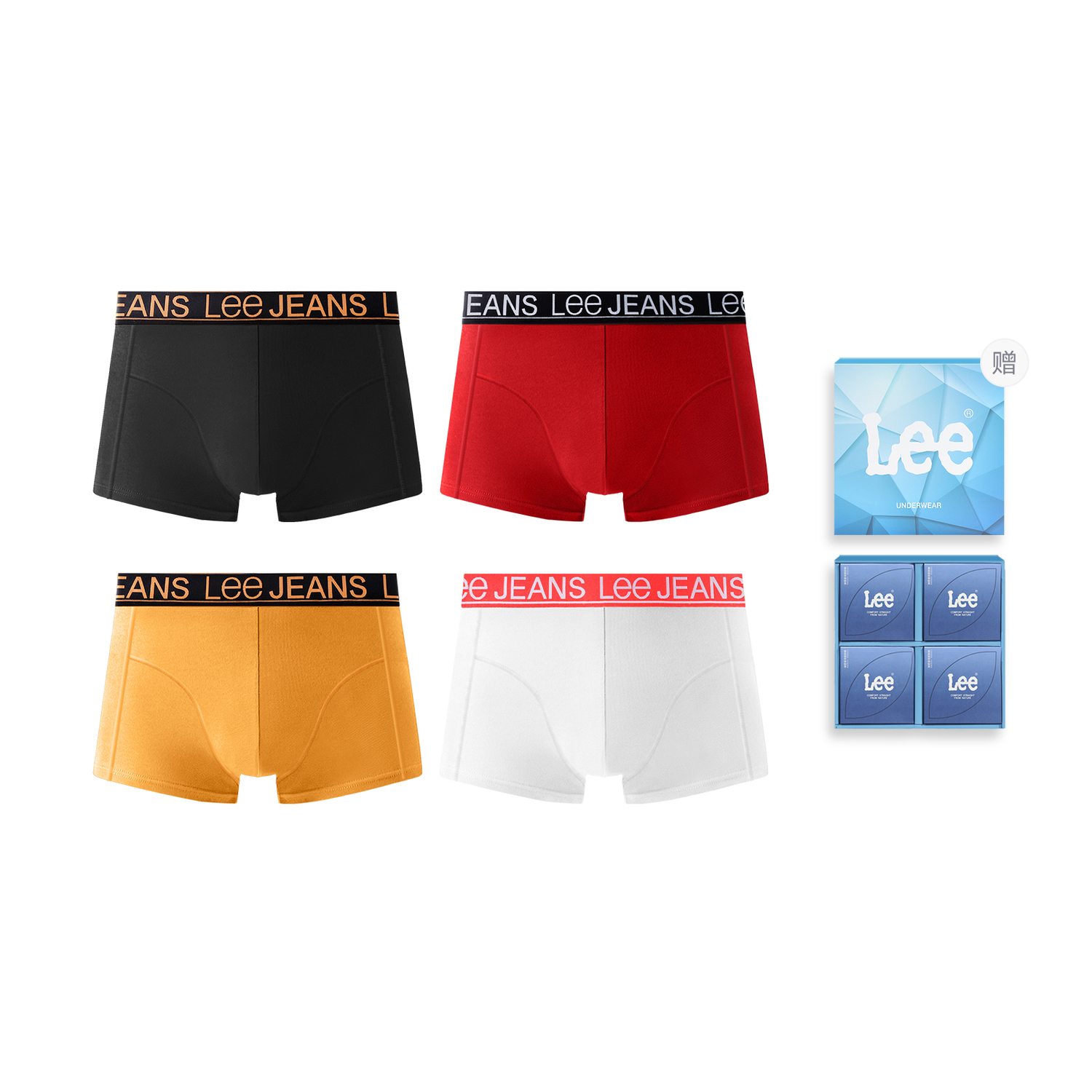 

Lee Sunset 4.0 подарочный набор мужского белья 4 шт