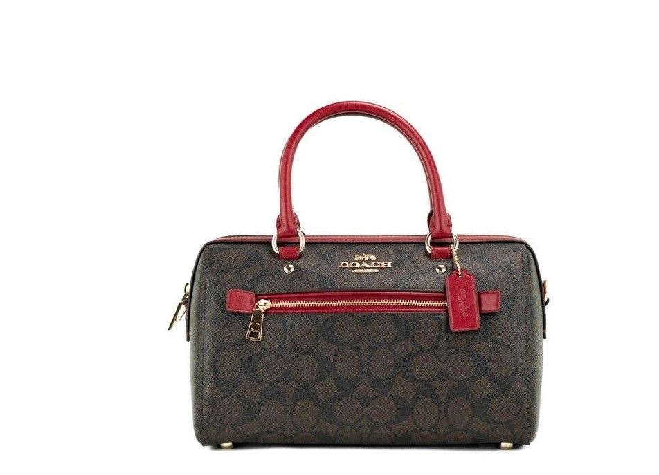 

Сумка-портфель через плечо Rowan Brown 1941 Red Signature Medium Coach