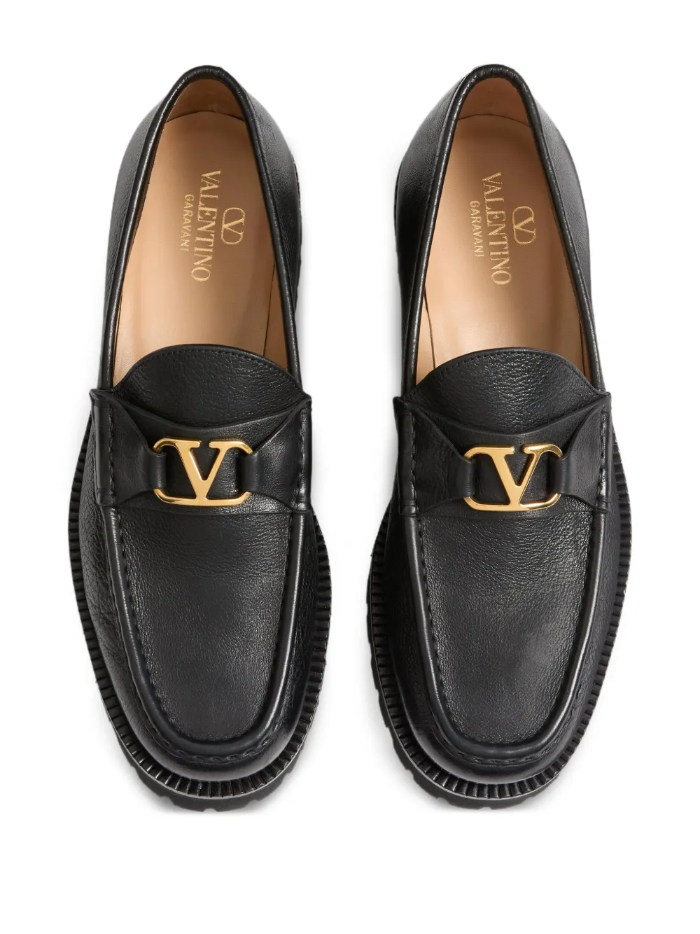 Лоферы с логотипом VLogo Signature Valentino Garavani, черный — фото 4
