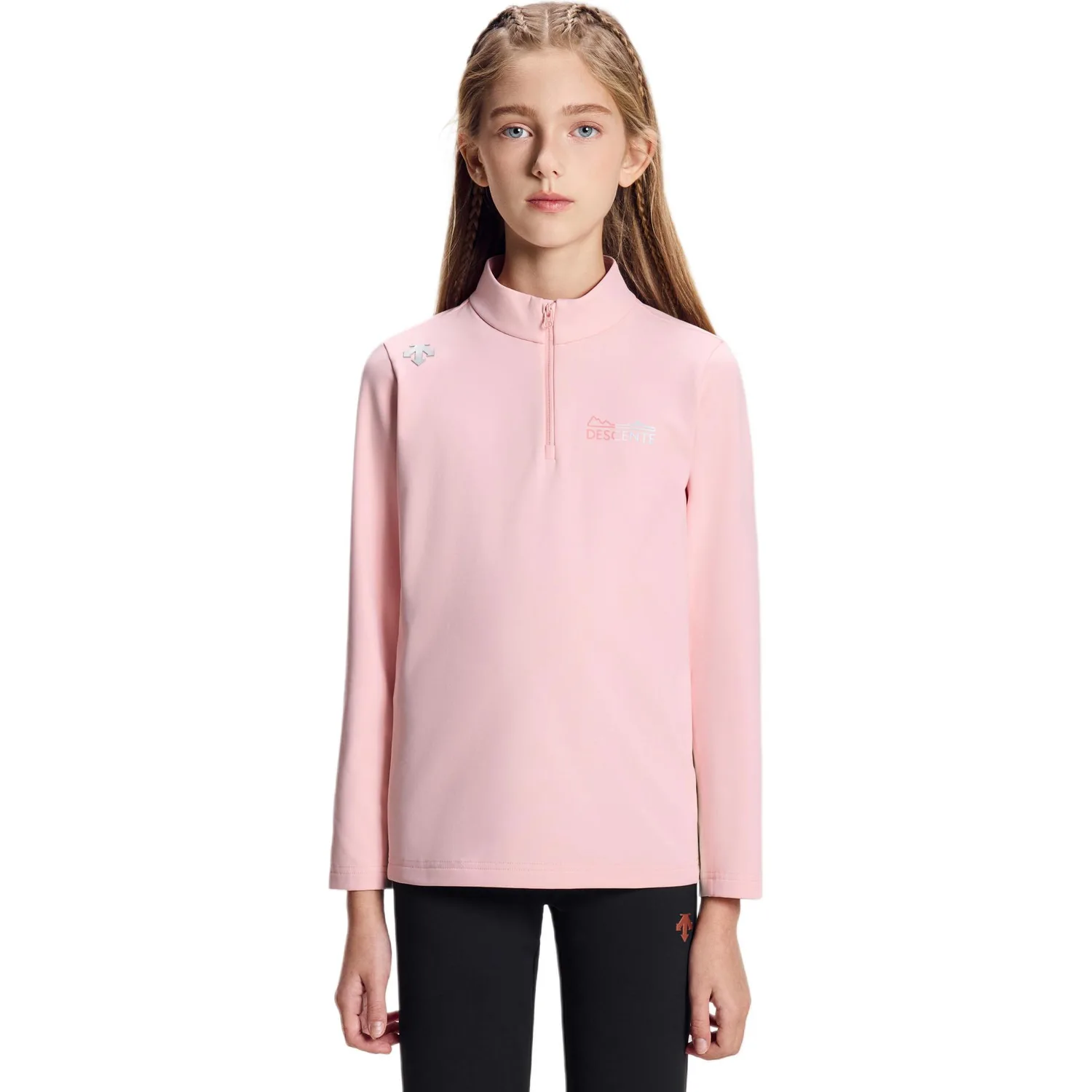 Футболка SKI STYLE детская DESCENTE, PK-Pink