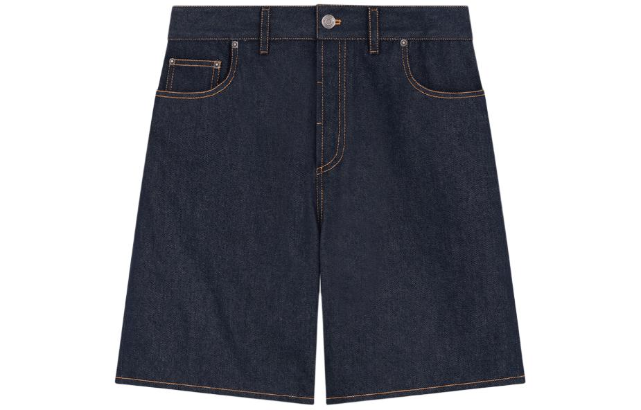 

Джинсовые шорты SS24 женские морской синий WE11DONE