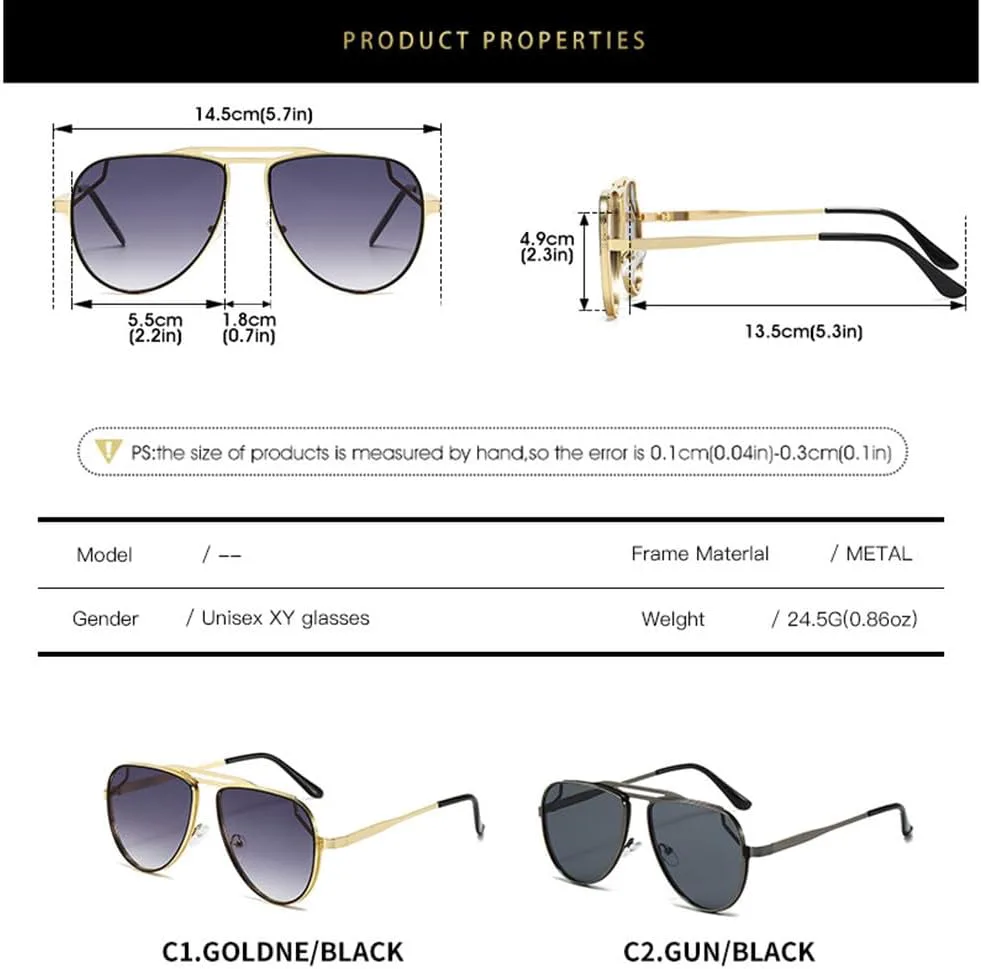 

Винтажные солнцезащитные очки 2027 года для женщин, ретро-очки с градиентным зеркальным покрытием, модные очки с защитой от УФ-излучения UV400 MTZJH, Gold Brown