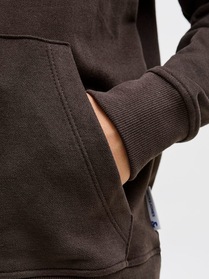 JACK & JONES Junior Худи "Brandes" коричневого цвета — фото 4