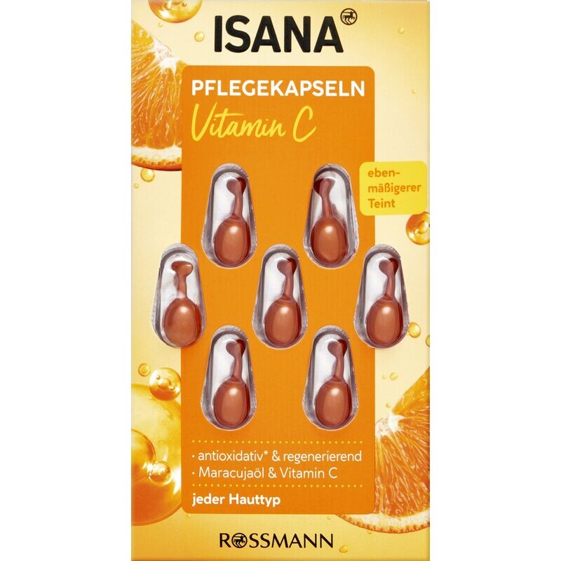 

Капсулы для ухода за витамином С ISANA, 2,7 ml