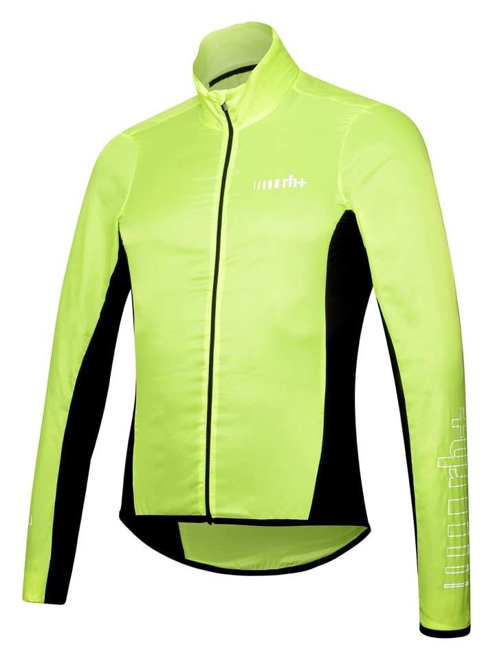 

Велосипедная куртка Emergency Pocket Jacket кислотно-лаймового и черного цвета rh+