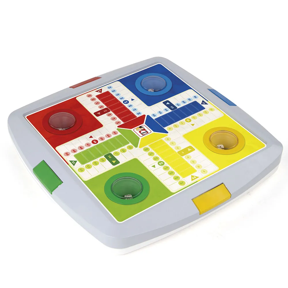 

Детская настольная игра Chicos Parcheesi/Goose Automatic Deluxe, прозрачный