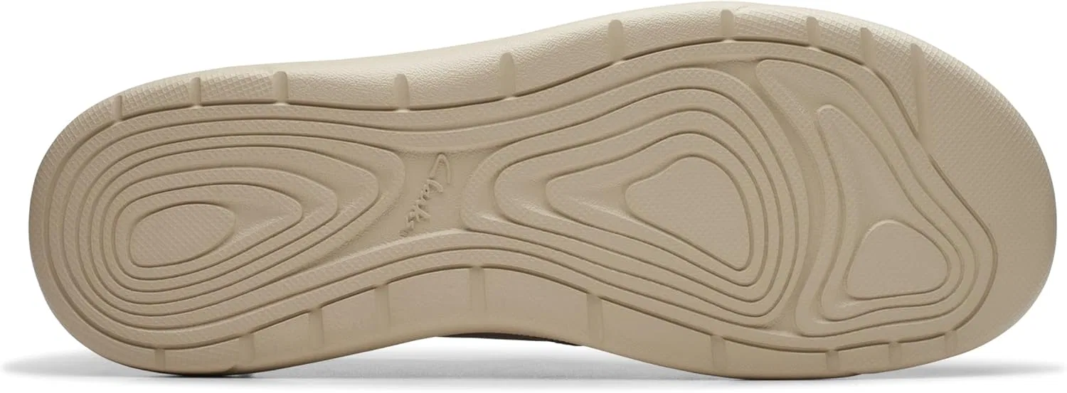 Мужские мокасины Clarks Driftlite Step, Light Grey Combi — фото 4