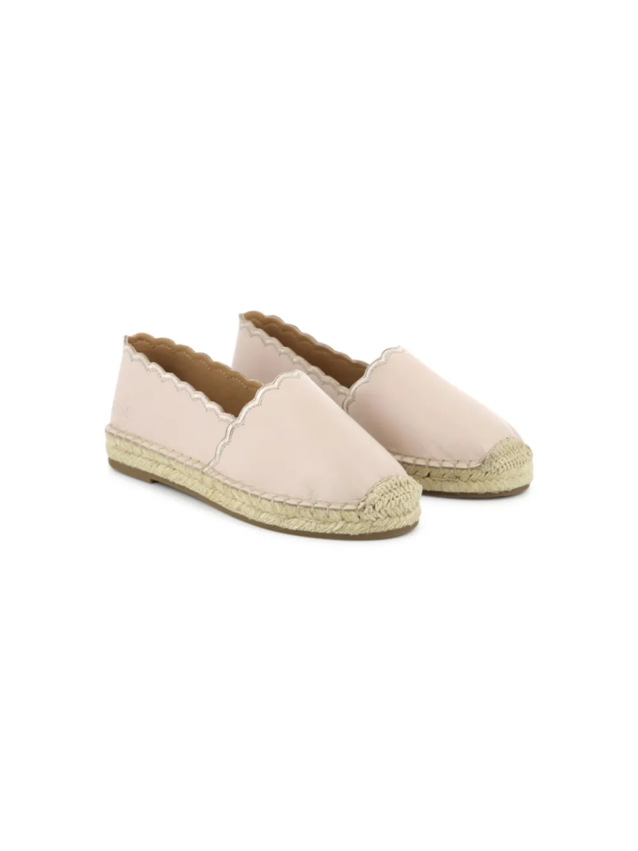 

Эспадрильи с фестонами Chloé Kids, розовый