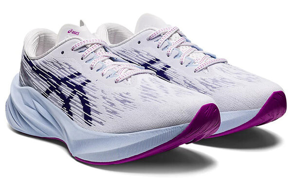 Кроссовки novablast 3 Asics, белый/фиолетовый — фото 3