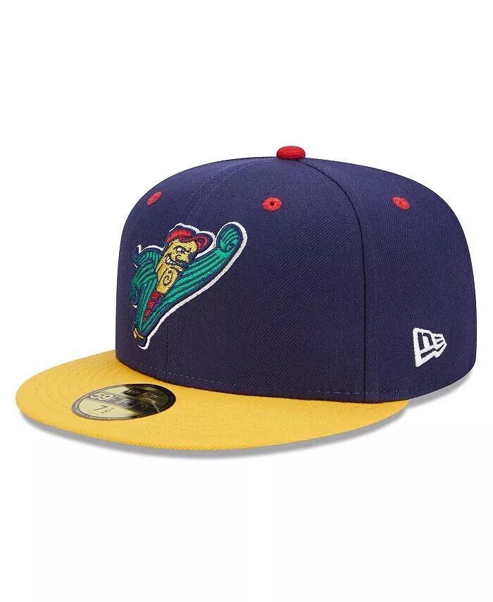 

Мужская шляпа темно-синего цвета, желтый кедр Rapids Kernels Marvel x Minor League 59FIFTY New Era, синий