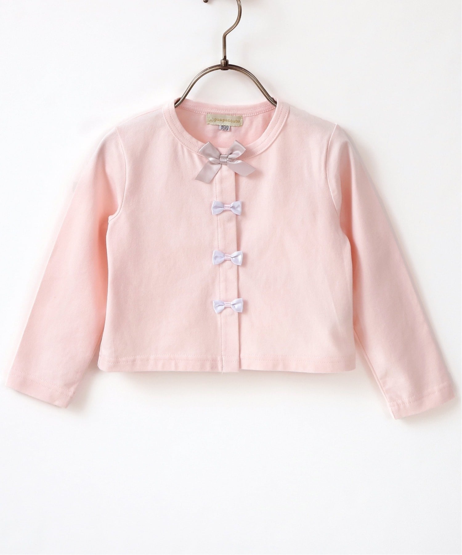 Кардиган с французской лентой, защищающей от УФ-излучения. Panpantutu, Macaron Pink — фото 4