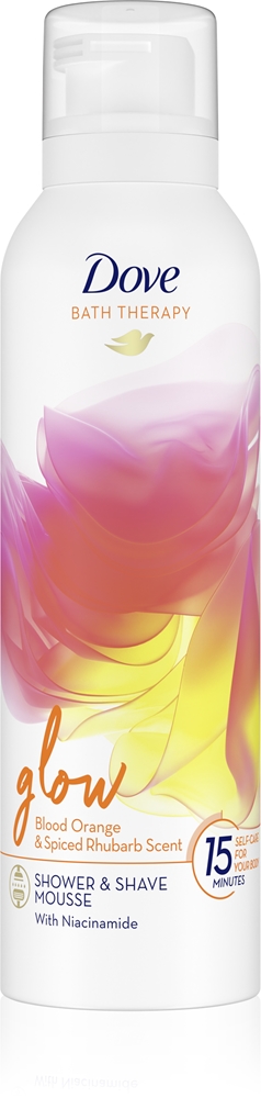 

Пена для душа с эффектом сияния в ванне Dove, blood orange & rhubarb 200 мл
